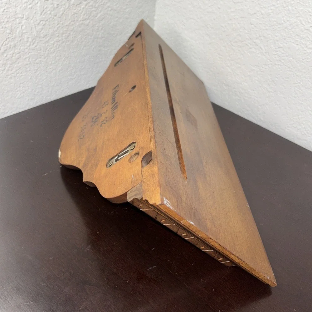 Ethan‎ Allen Vintage Wood Wall Shelf  18